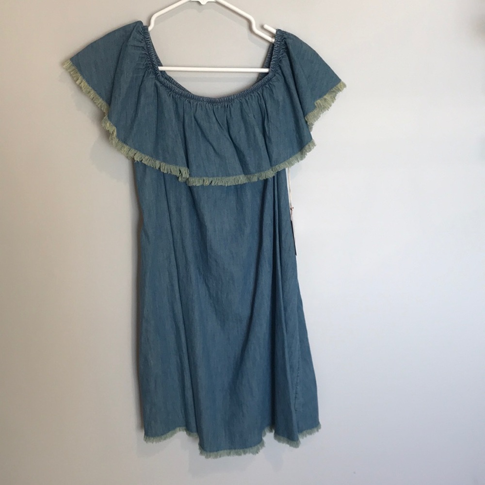 Jean dress.